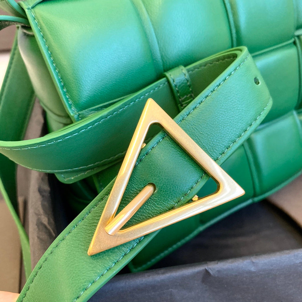 GLAMI Padded Cassette Bag For Women 10.2in/26cm In Green