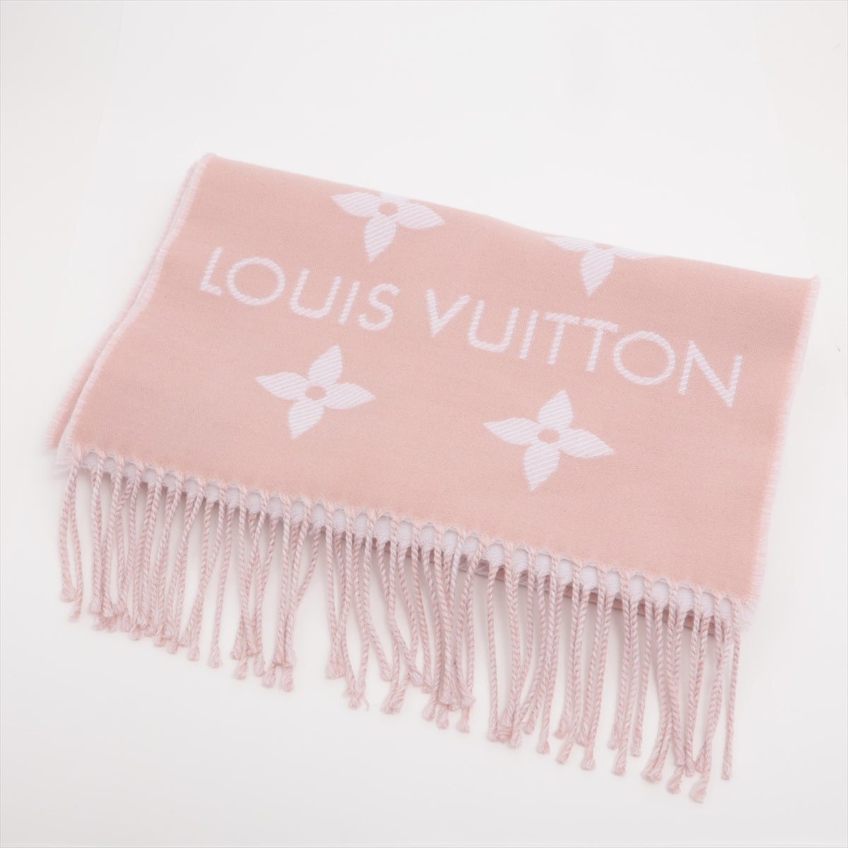 Louis Vuitton M77854 Esharp LV Essential MR2283 Maffler Wool Pink Esharp