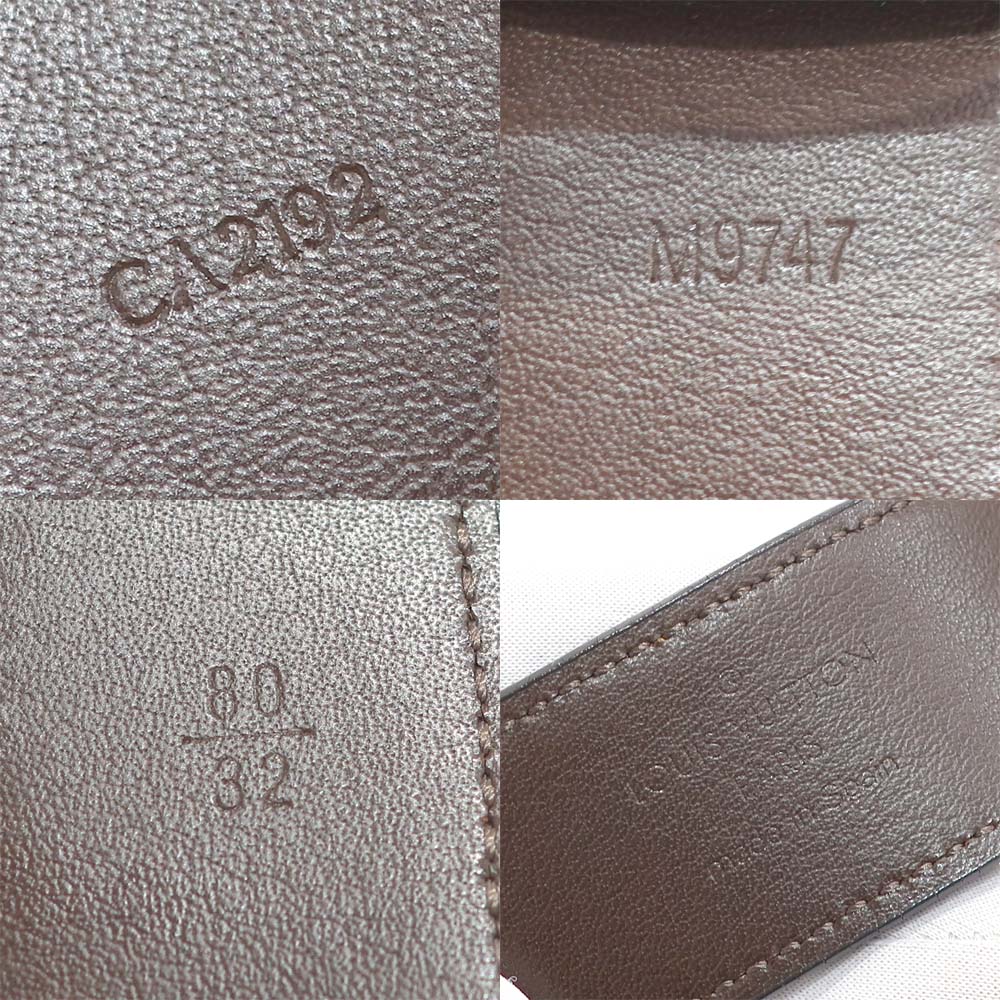 Louis Vuitton Belt Sanctuary M9747 Monogram Emplant  G  80/32 93cm  Women Only