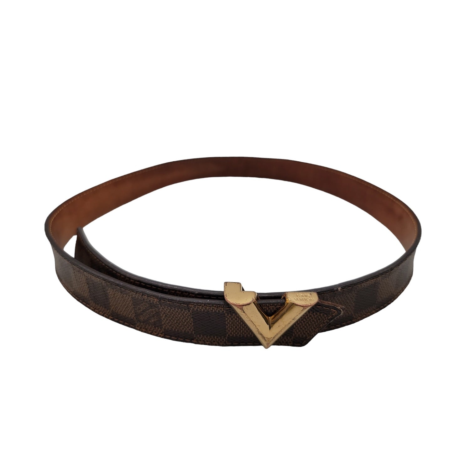 Louis Vuitton Essential V Damier Ebene Belt