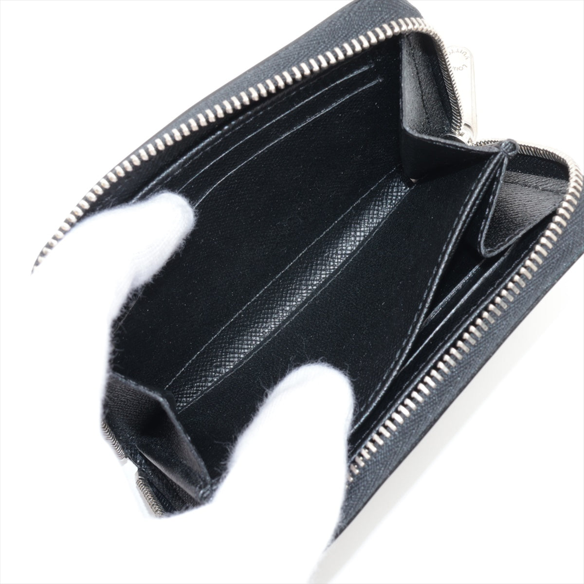 Louis Vuitton Epi Zippy Coin M60152 Noir Coin Case