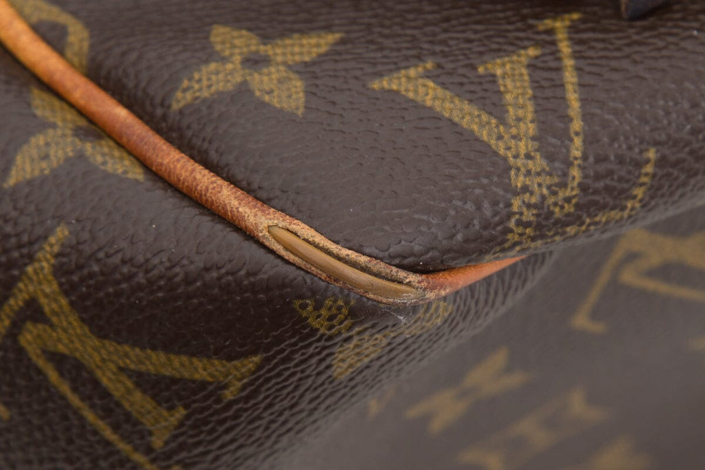 Louis Vuitton Brown Canvas Monogram Revamped Fringe Handbag