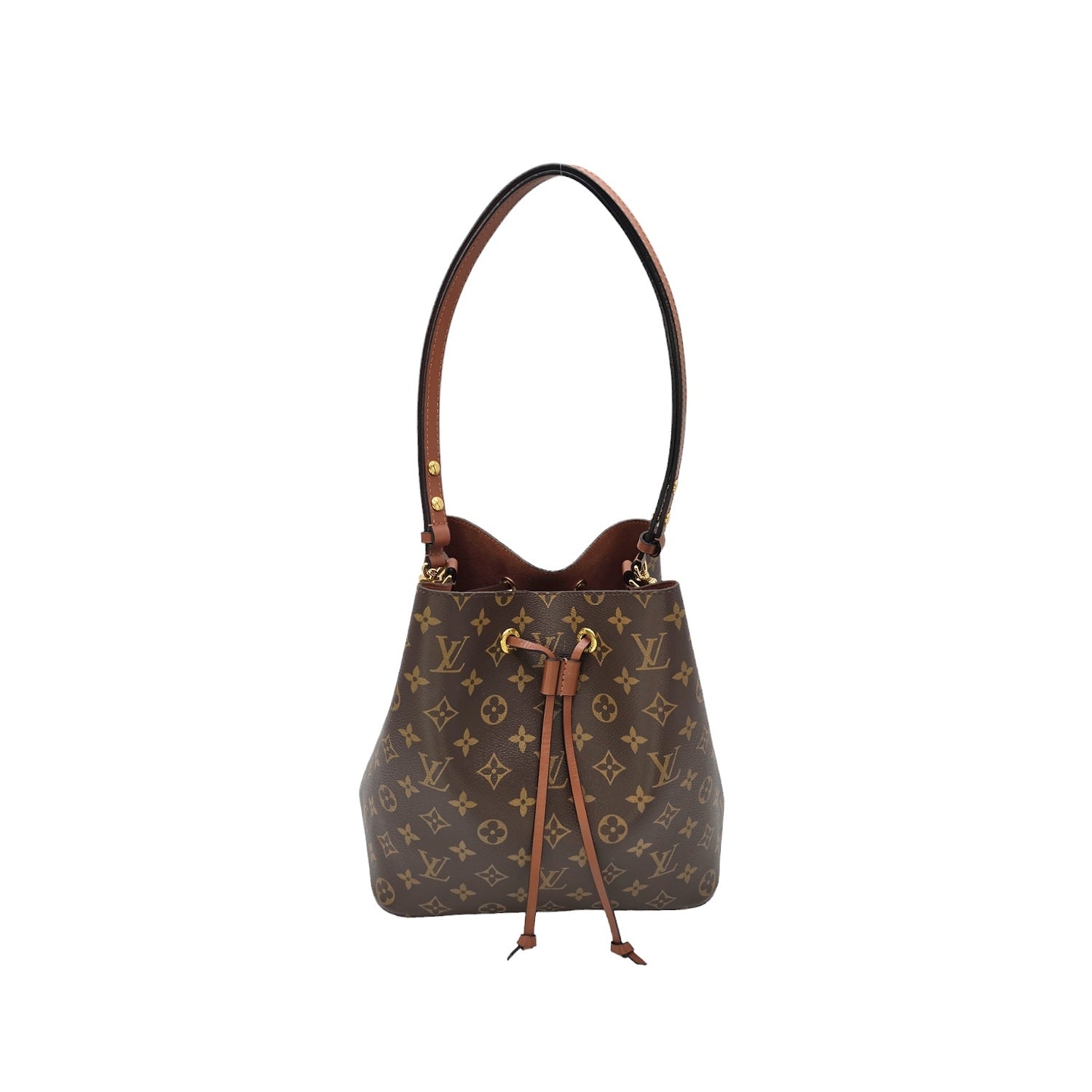 Louis Vuitton Monogram Caramel NéoNoé MM Bucket Bag