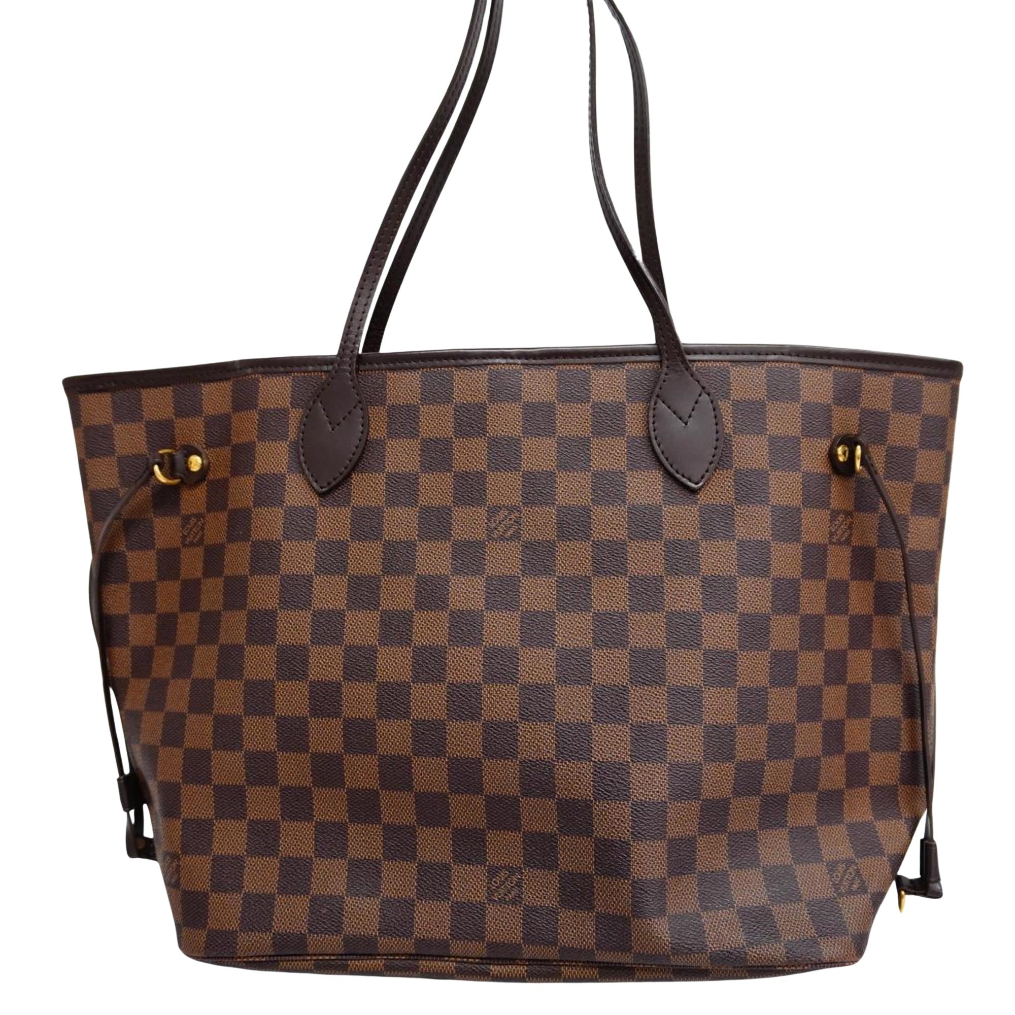 Louis Vuitton Neverfull Mm  Canvas Tote Bag ()