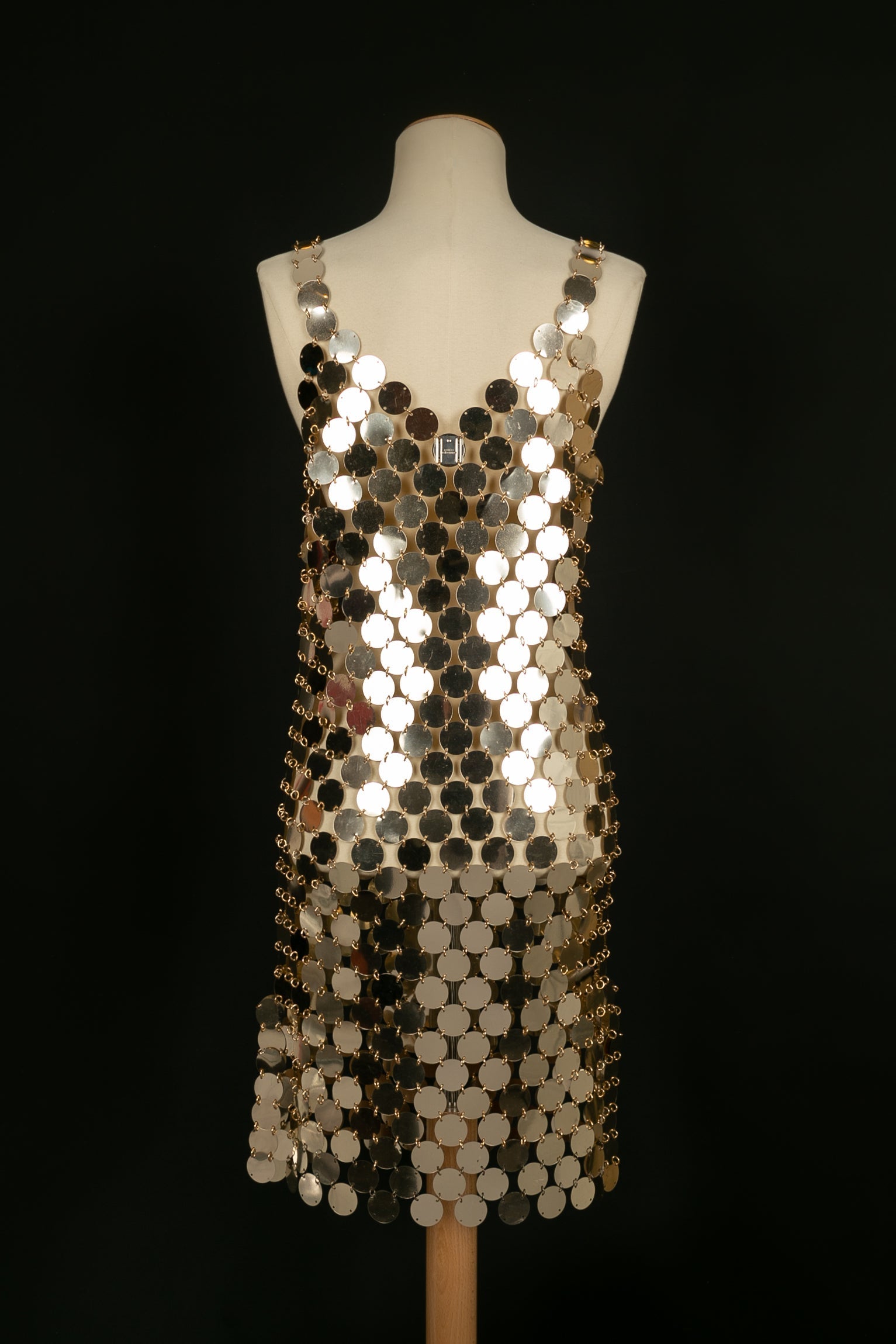 Iconique robe pastilles Paco Rabanne