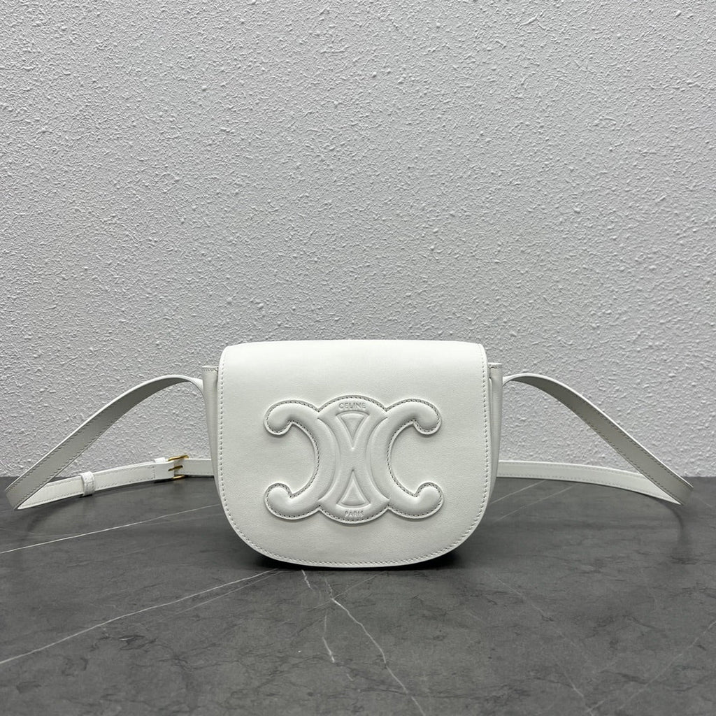 GLAMI Folco Cuir Triomphe White For Women 7in/19cm 198263DU3.01BC