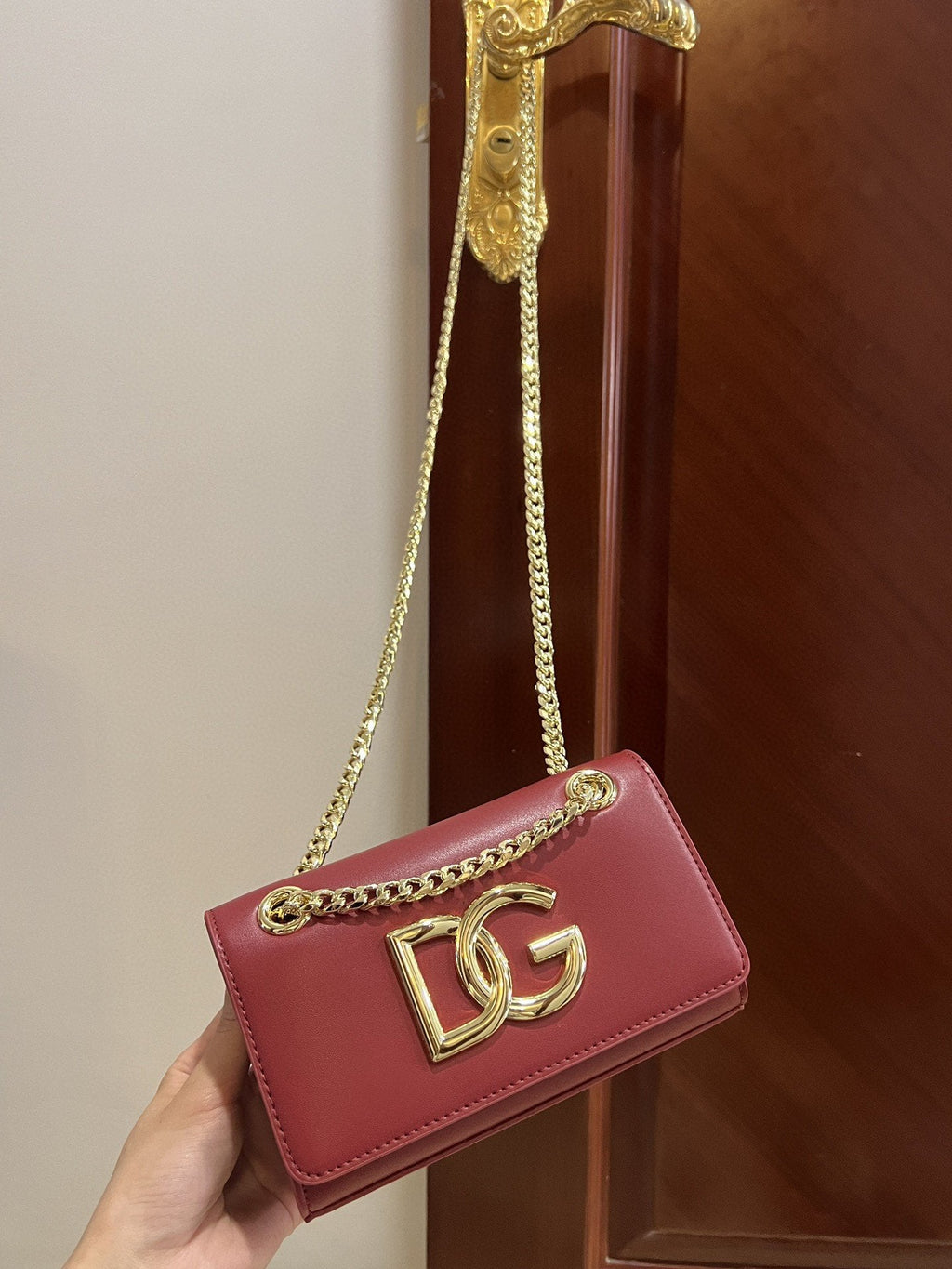 GLAMI Polished 3.5 Phone Bag Burgundy For Women 7.3in/19cm GLAMI