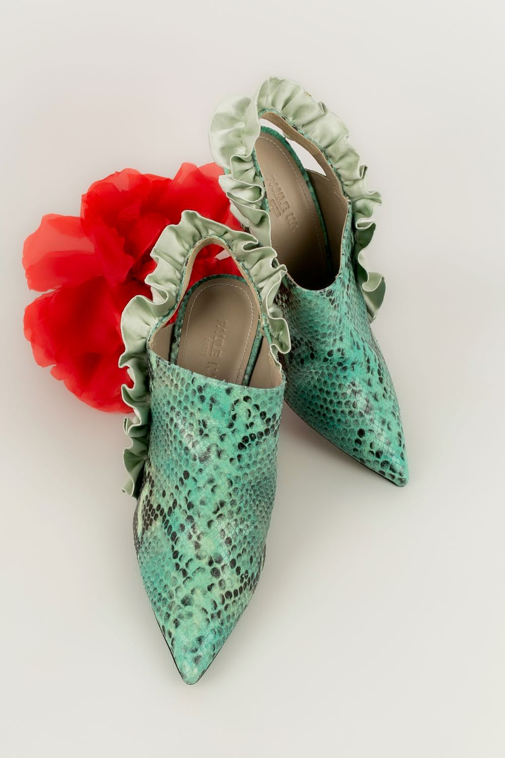 Escarpins en serpent Paule Ka
