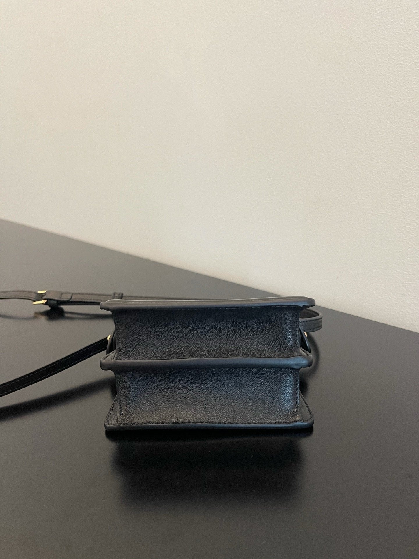 FI GlamI ISeeU Petite Black Micro Bag For Woman 11cm/4.5in