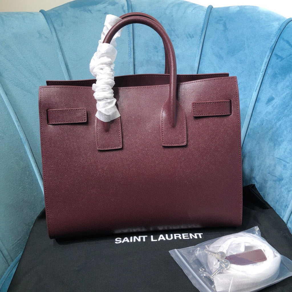 GLAMI Sac De Jour Small Burgundy For Women 12.5in/32cm YSL