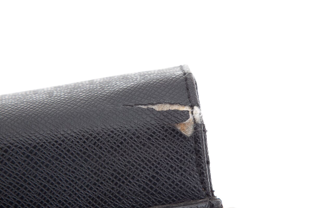 Louis Vuitton Black Taiga Porte-Documents Briefcase
