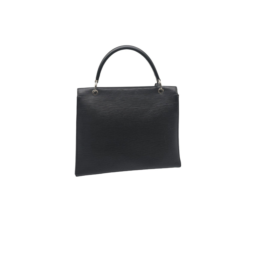 Louis Vuitton Black Epi Grenelle Handbag