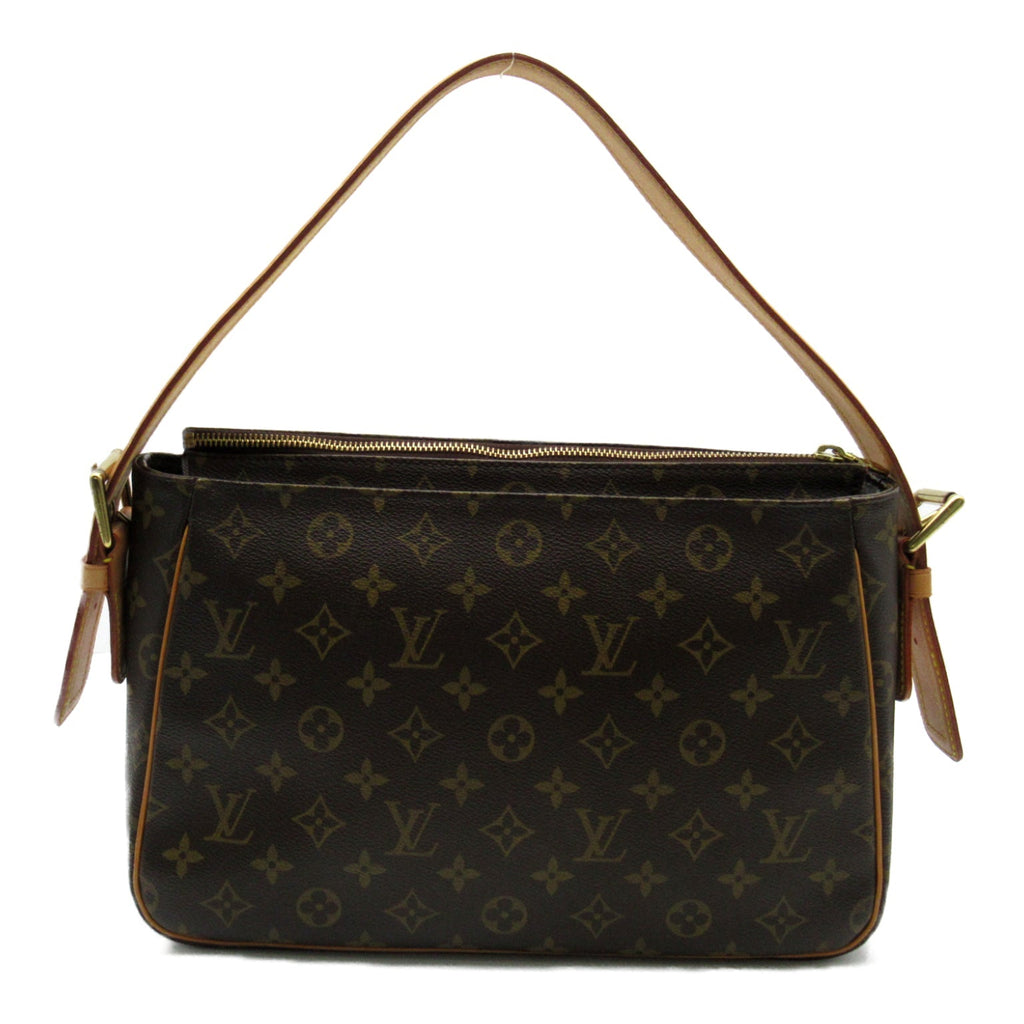 Louis Vuitton Viva City GM Shoulder Bag PVC Coated Canvas Monogram  Brown M51163