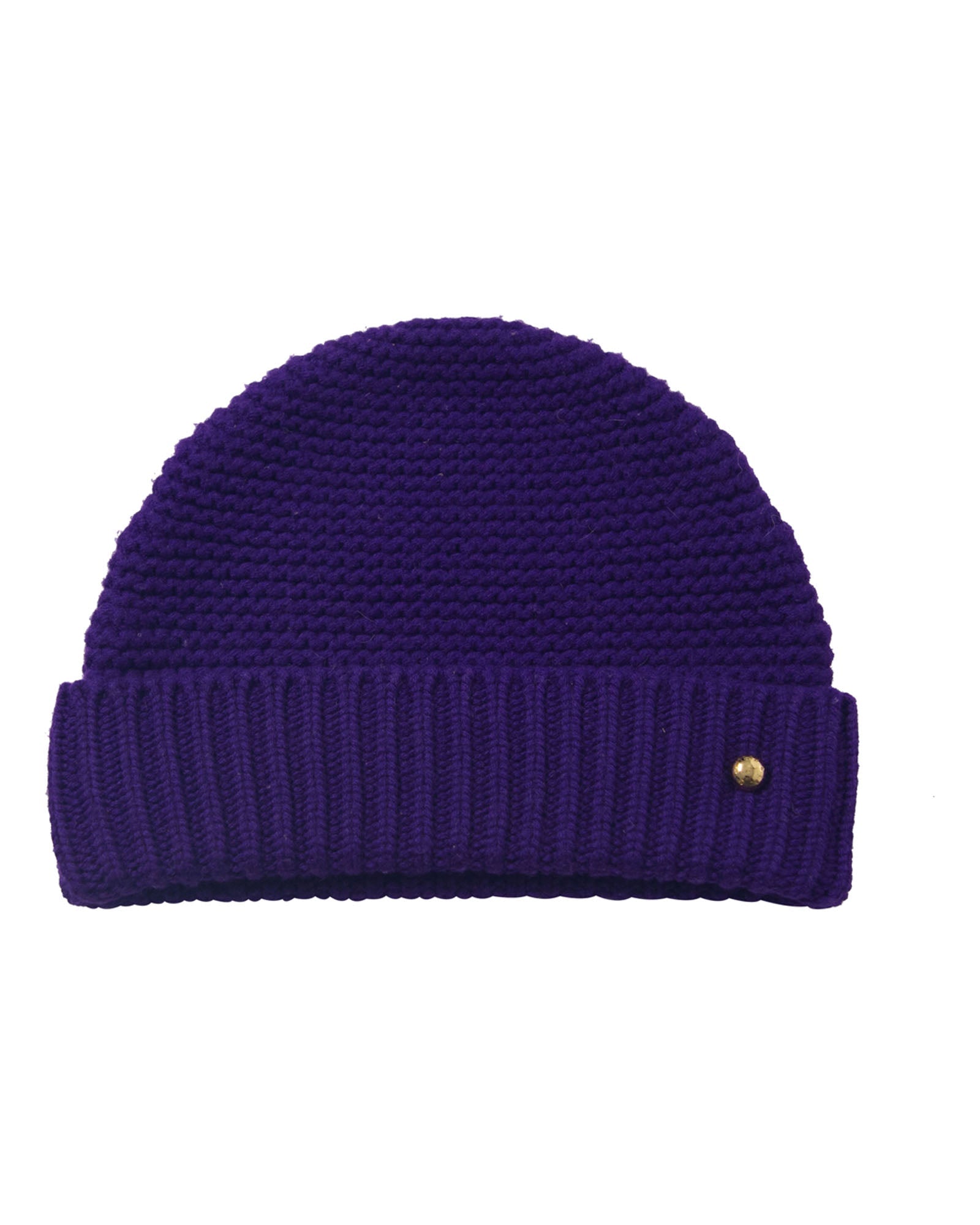 Louis Vuitton Constance Knit Bonnet in Purple Wool
