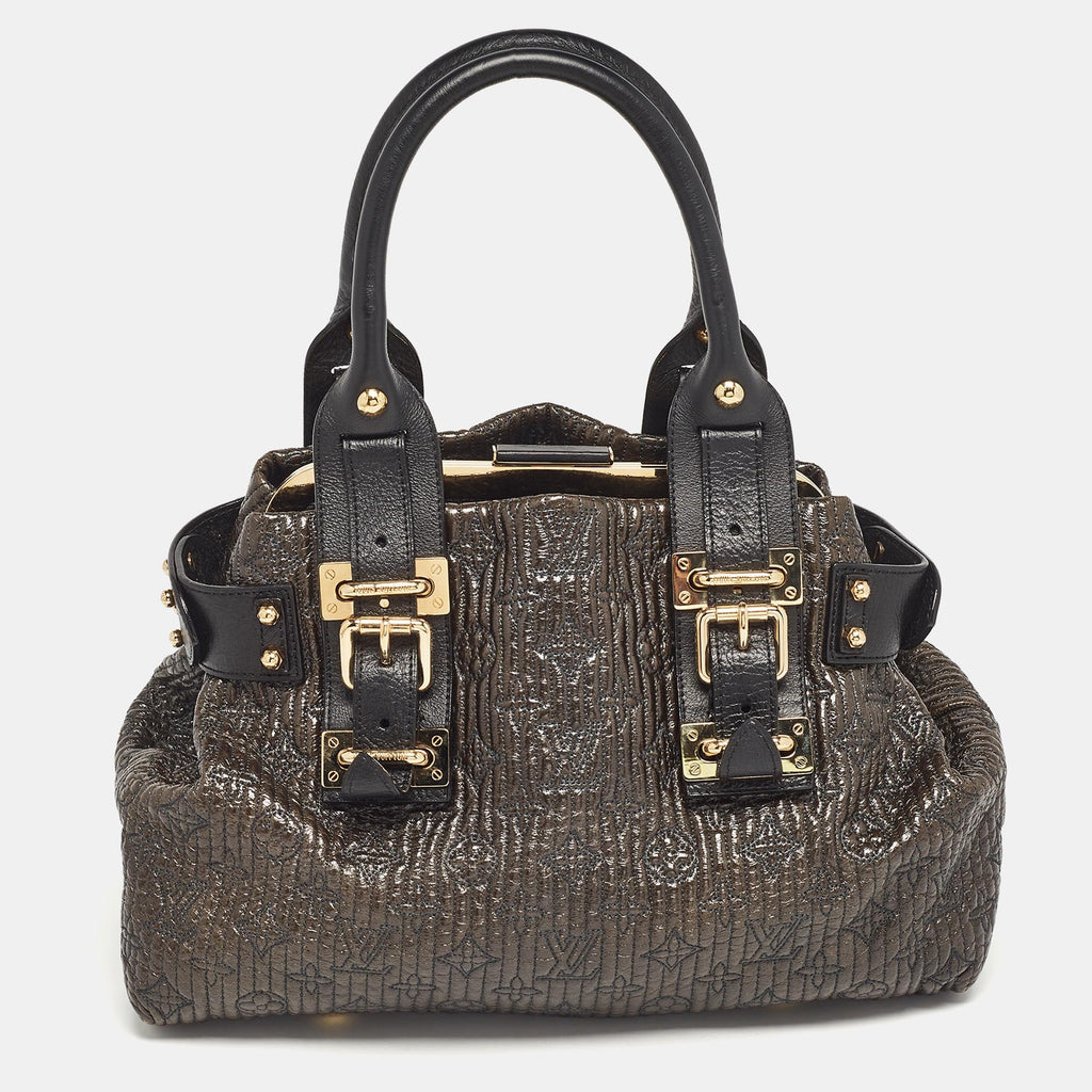 Louis Vuitton Black Monogram Motard Biker Bag..