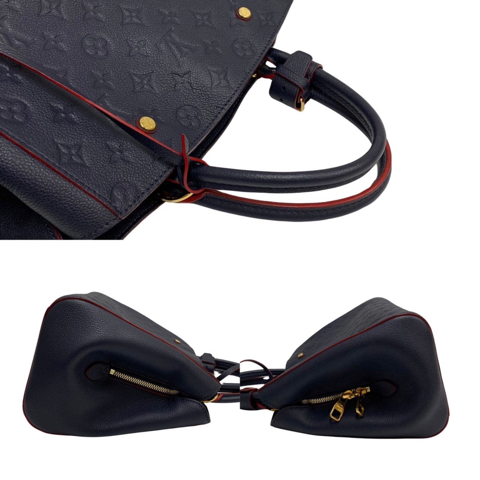 Louis Vuitton Montaigne  Leather Shopper Bag ()