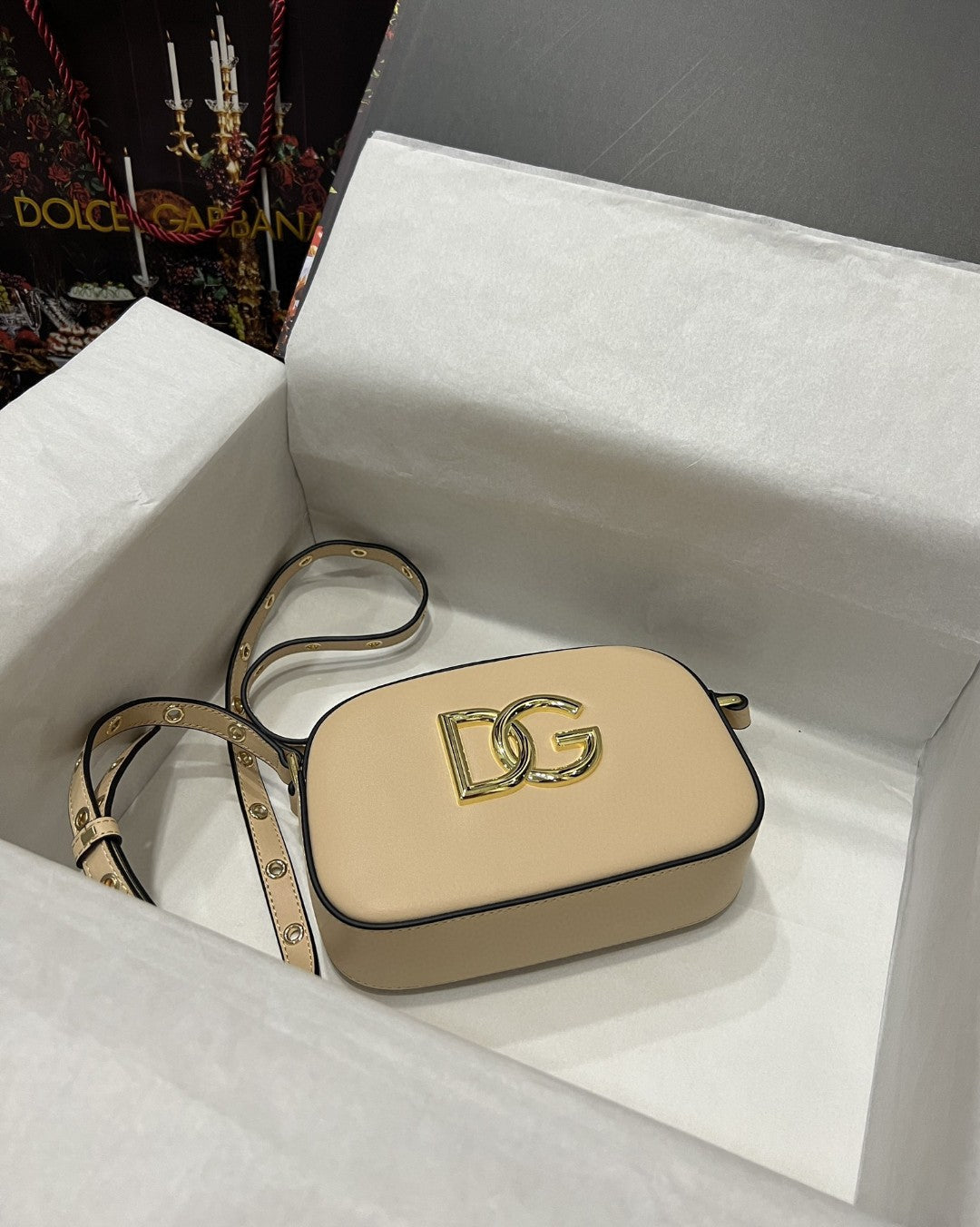 GLAMI Crossbody 3.5 Bag Beige For Women 7.5in/19cm GLAMI GLAMI7095AW57680404