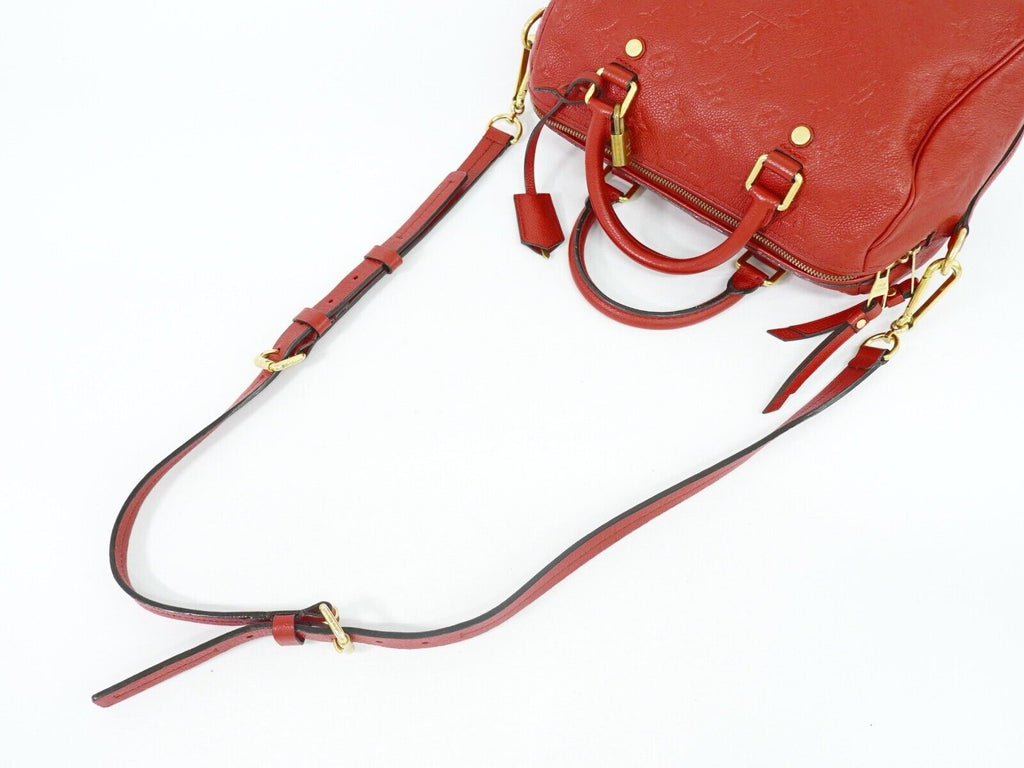 Louis Vuitton Speedy Bandoulière 25  Leather Handbag