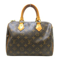 Louis Vuitton Speedy 25  Canvas Tote Bag ()