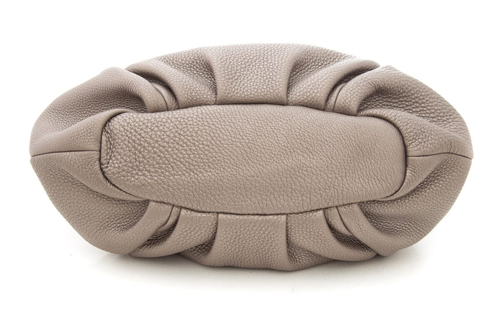 Fendi Taupe Leather Handbag