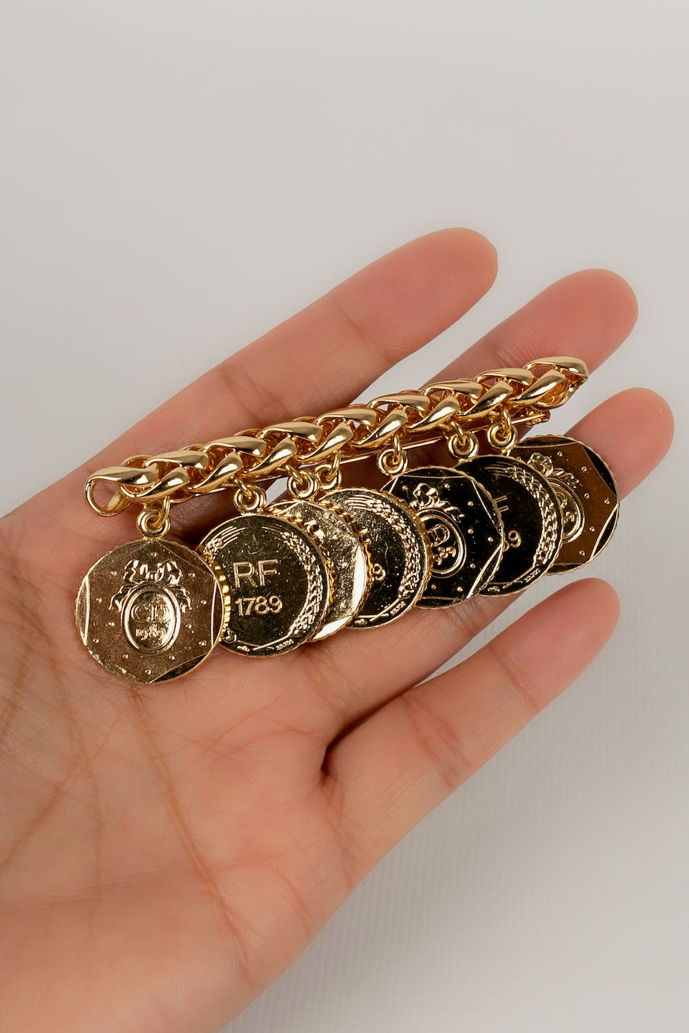 Broche dorÃƒÆ’Ã‚Â©e Dior