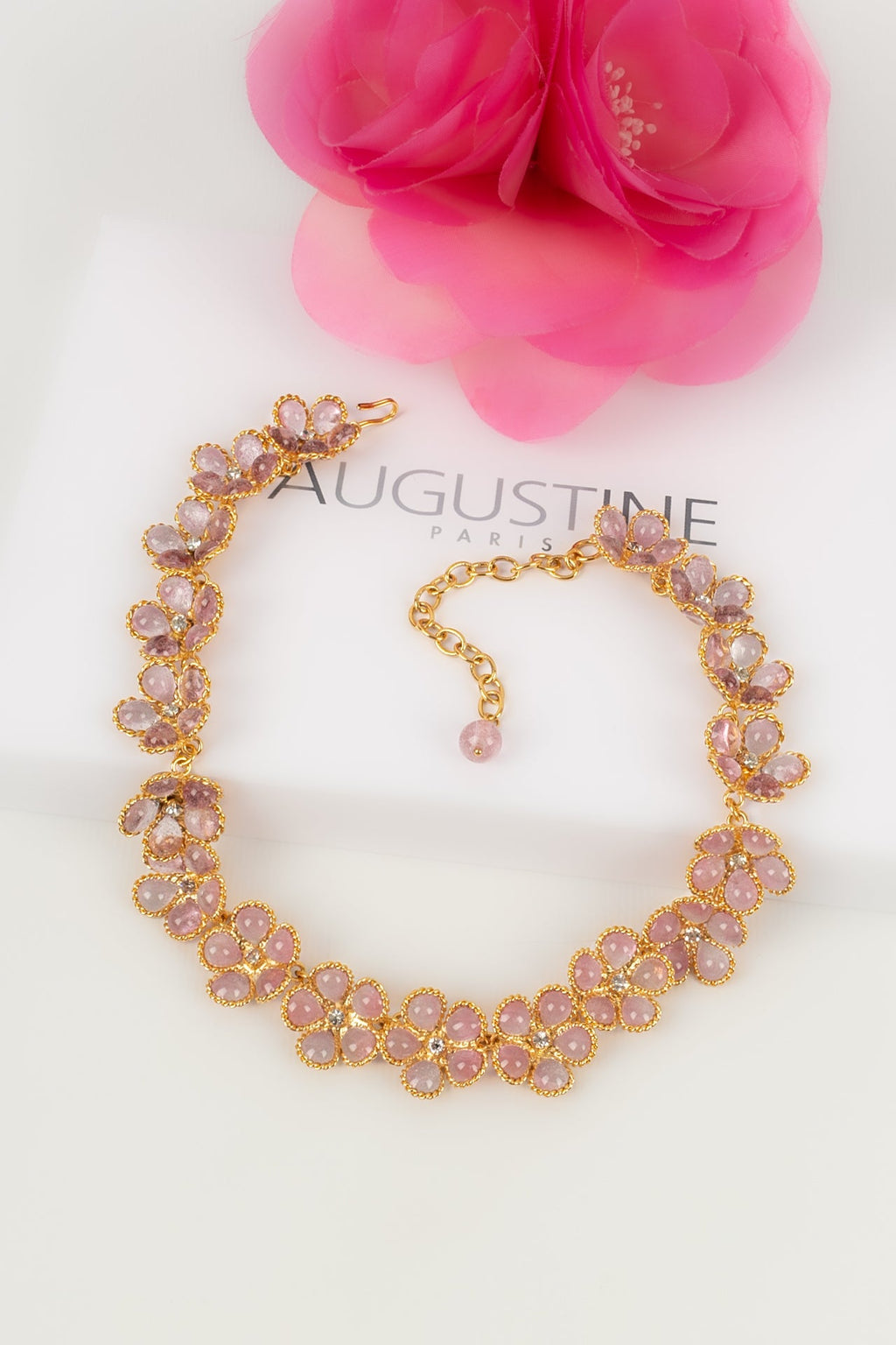 Collier fleurs Augustine