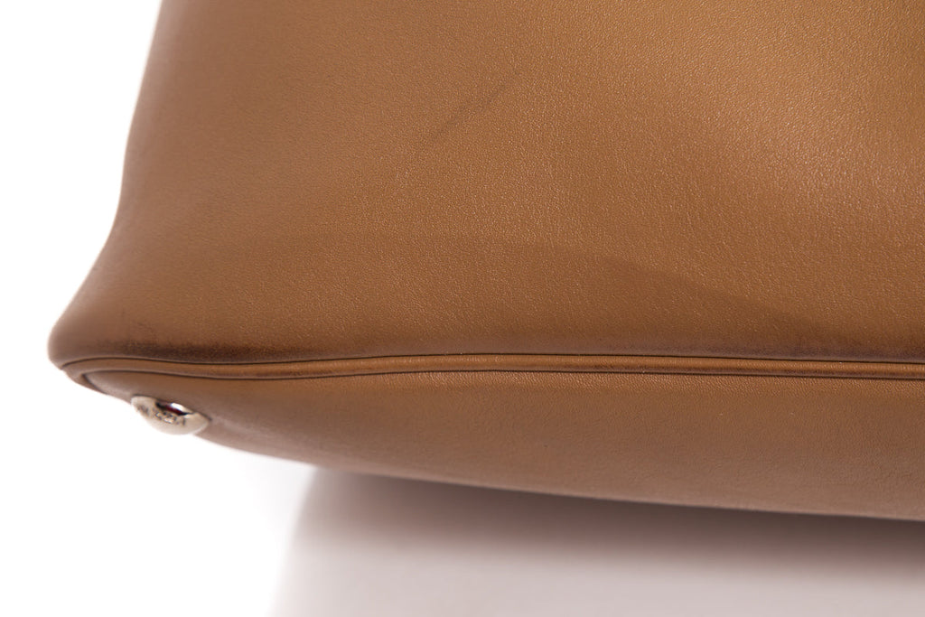 Prada Camel Leather Tote