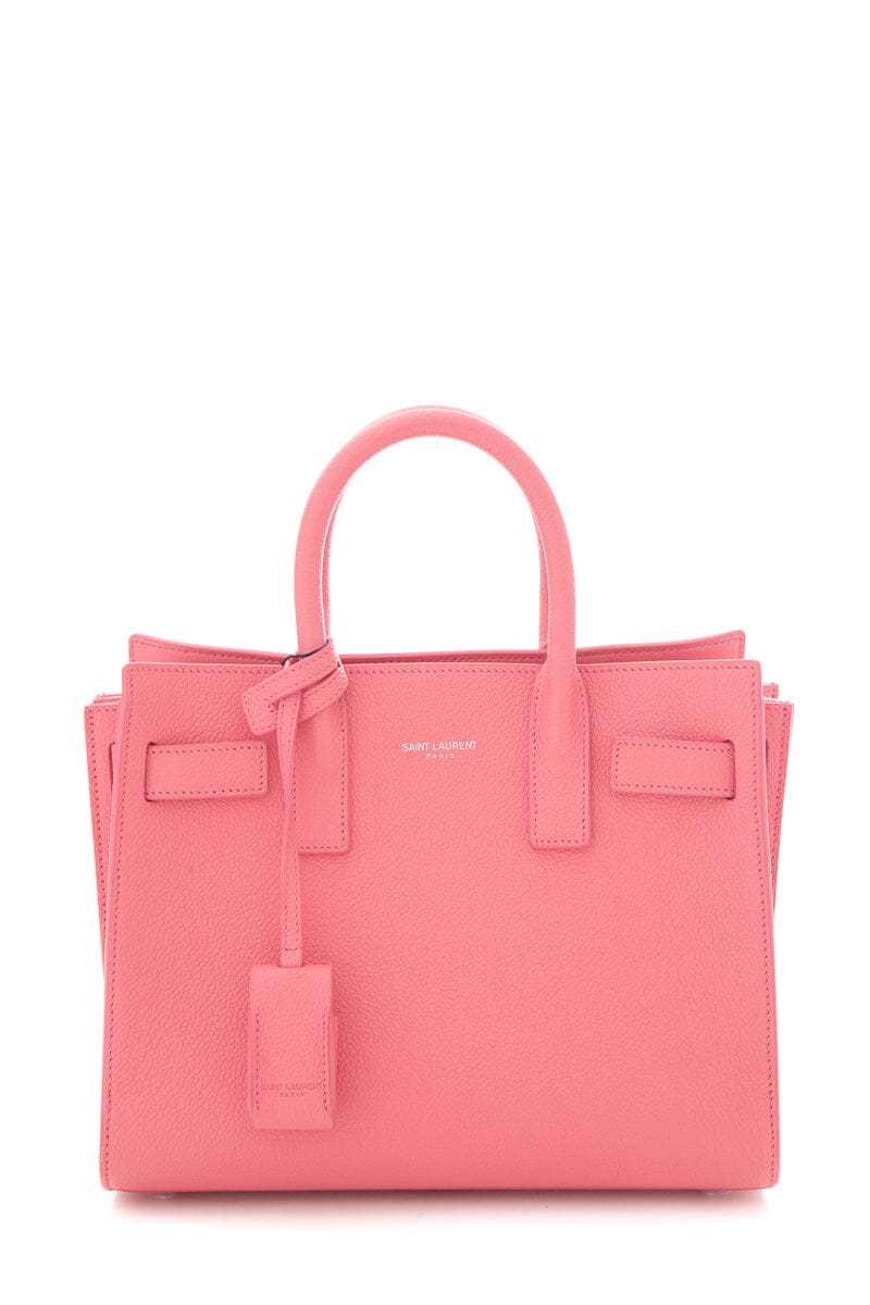 Saint Laurent Pink Nano Sac de Jour Handbag