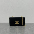 GLAMI Chain Box Triomphe Bag Black For Women 9in/22cm 110803BF4.38NO