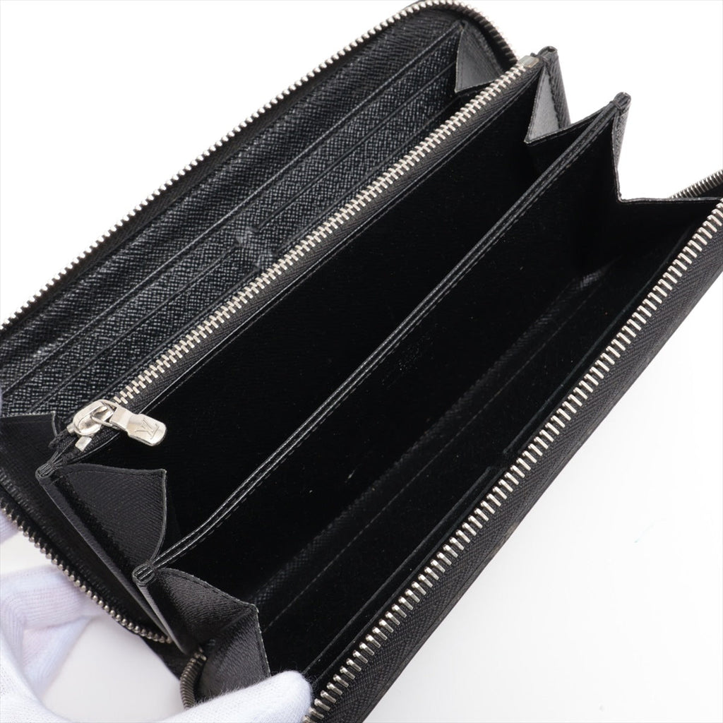 Louis Vuitton Epi  Wallet M61857 Noir Round Zip Wallet