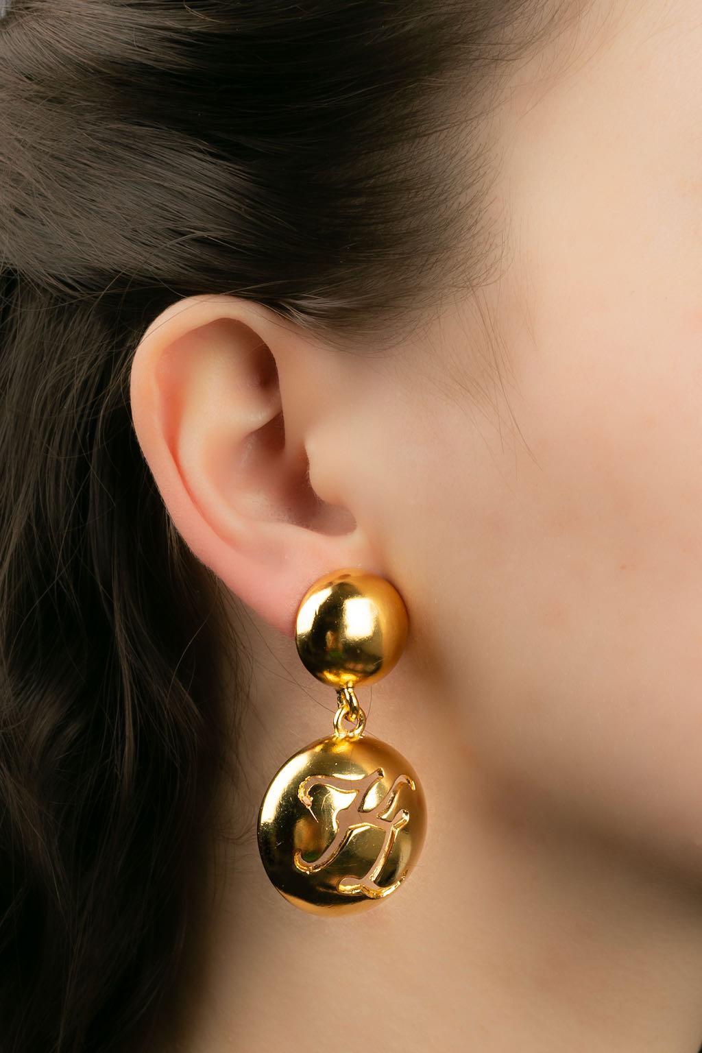 Boucles d'oreilles Karl Lagerfeld