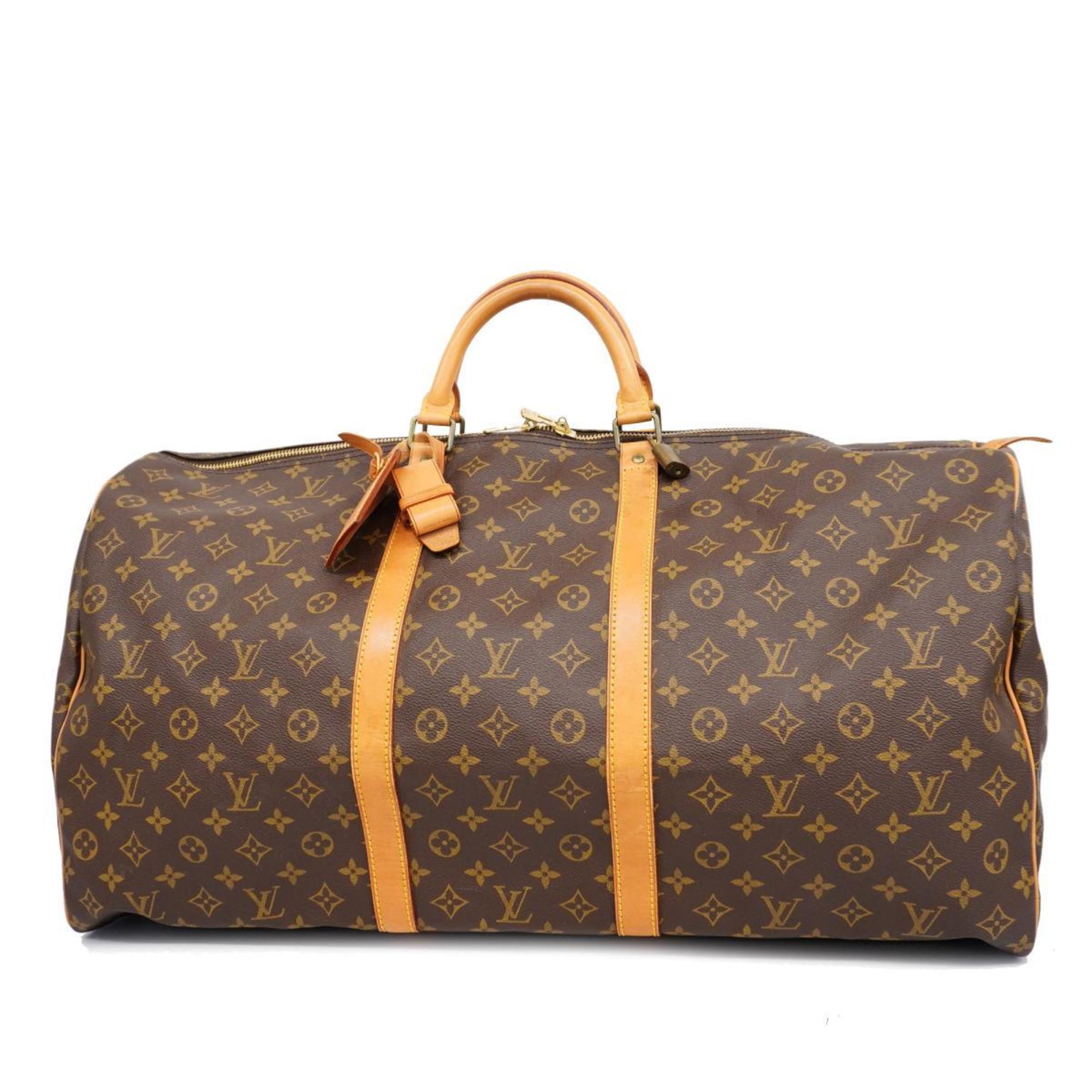 Louis Vuitton Keepall 60  Canvas Travel Bag ()