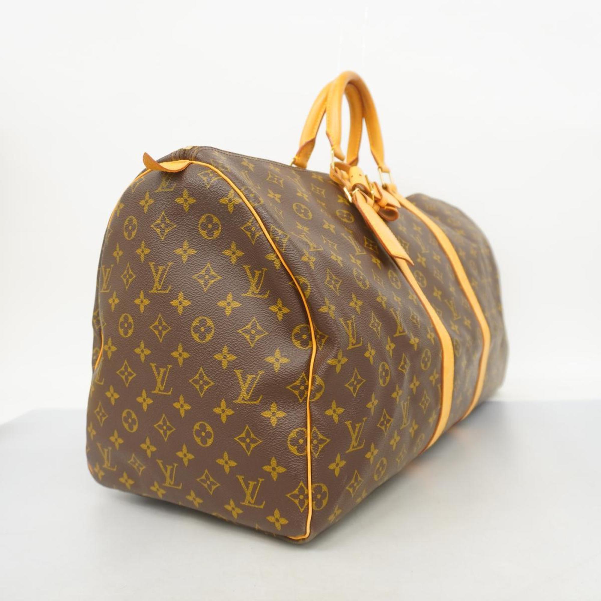 Louis Vuitton Keepall 55  Canvas Travel Bag ()