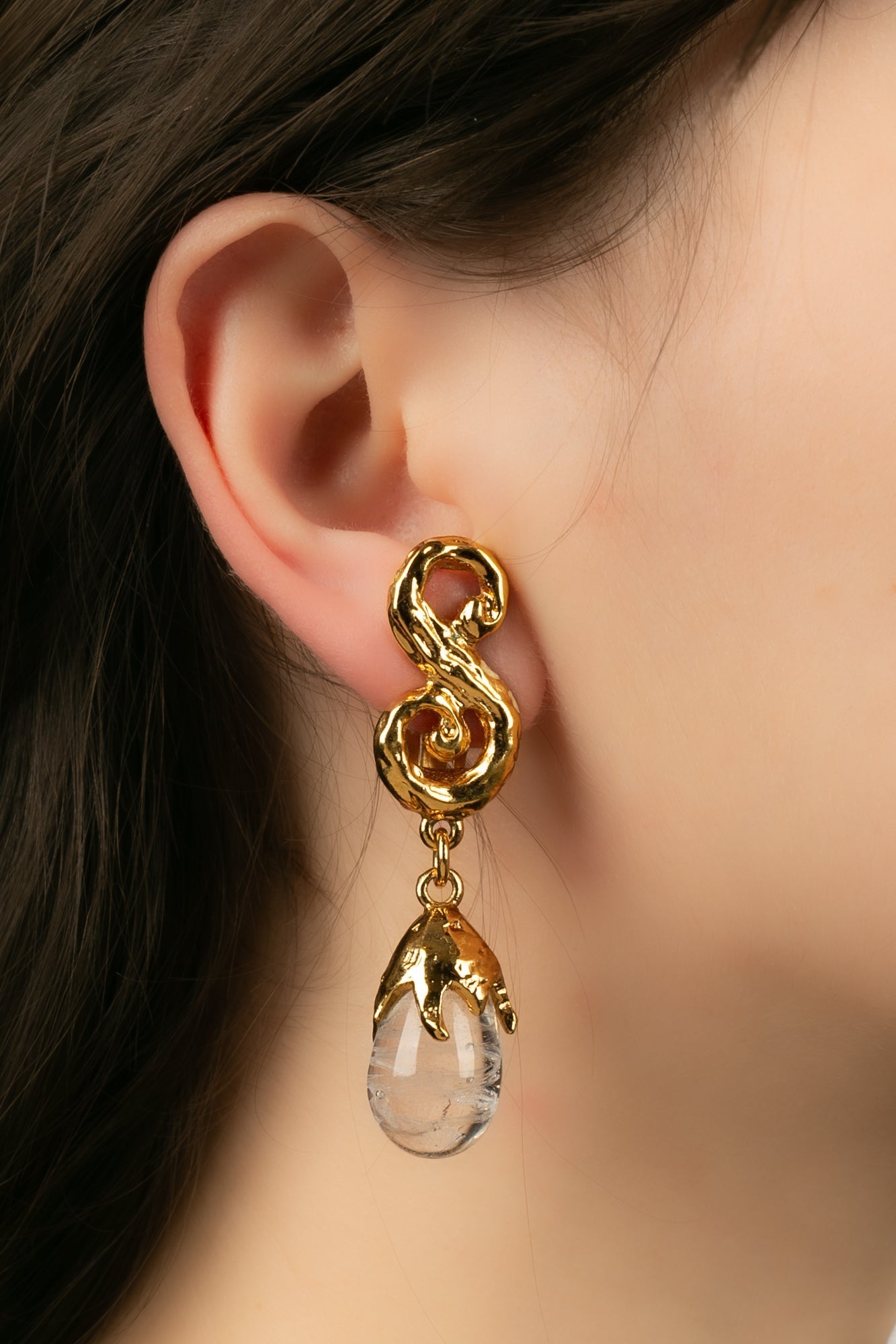 Boucles d'oreilles Yves Saint Laurent