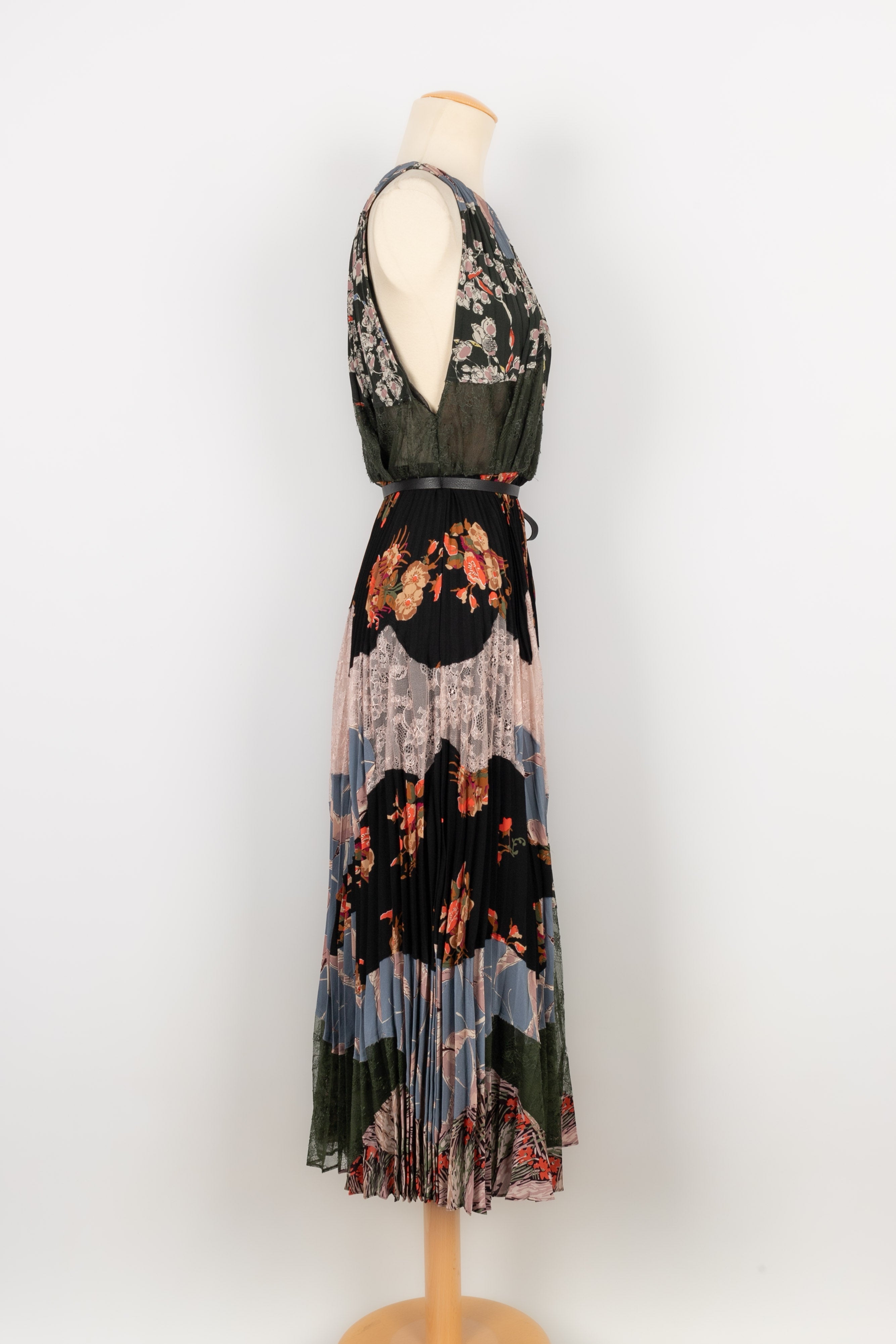 Robe plissÃƒÆ’Ã‚Â©e en soie Valentino