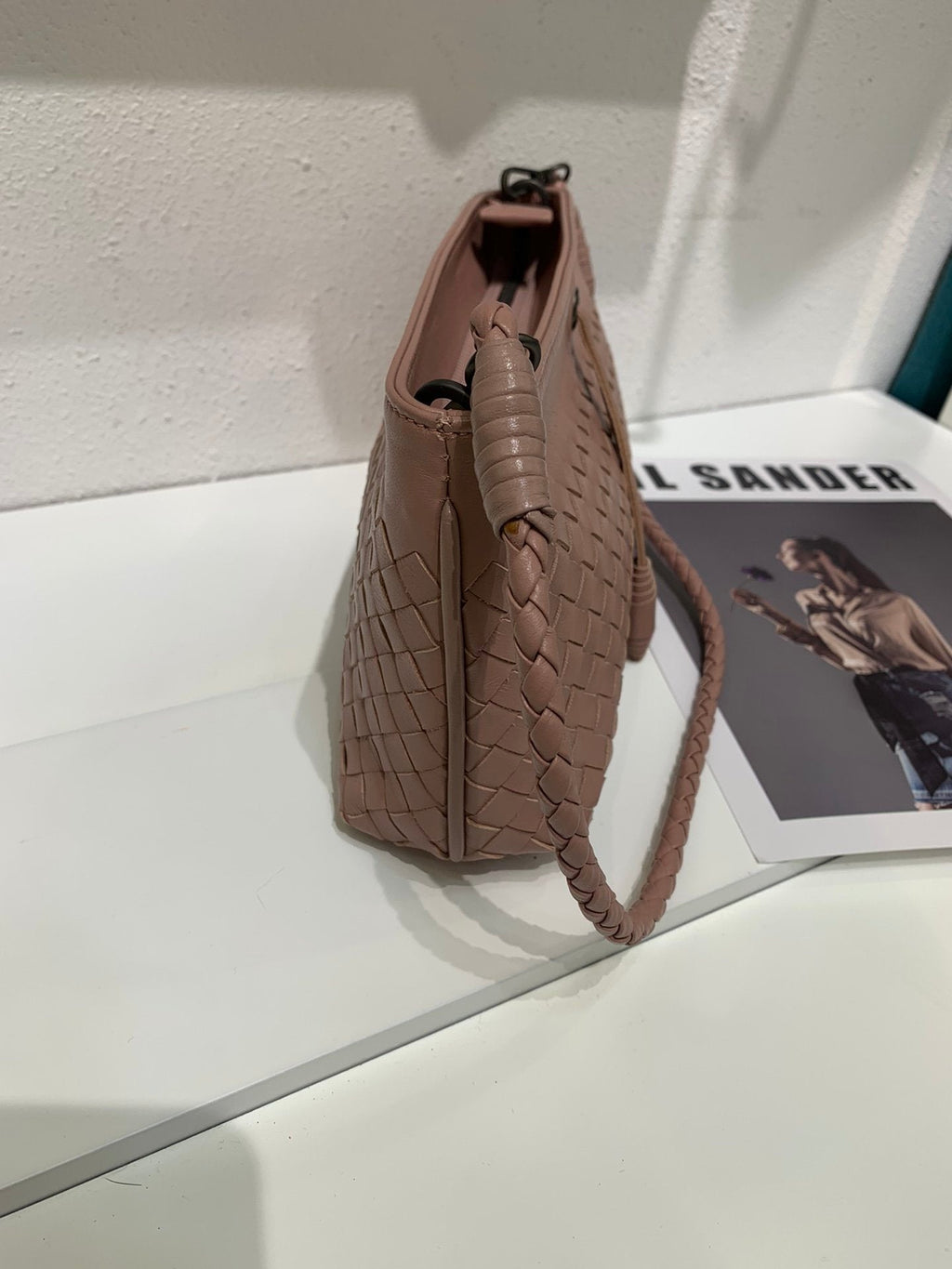 GLAMI Clutch Bag Brown, For Women, Bags 9.8in/25cm