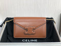 GLAMI Wallet On Chain Triomphe Tan For Women 7in/19cm 10J733DPV.04LU