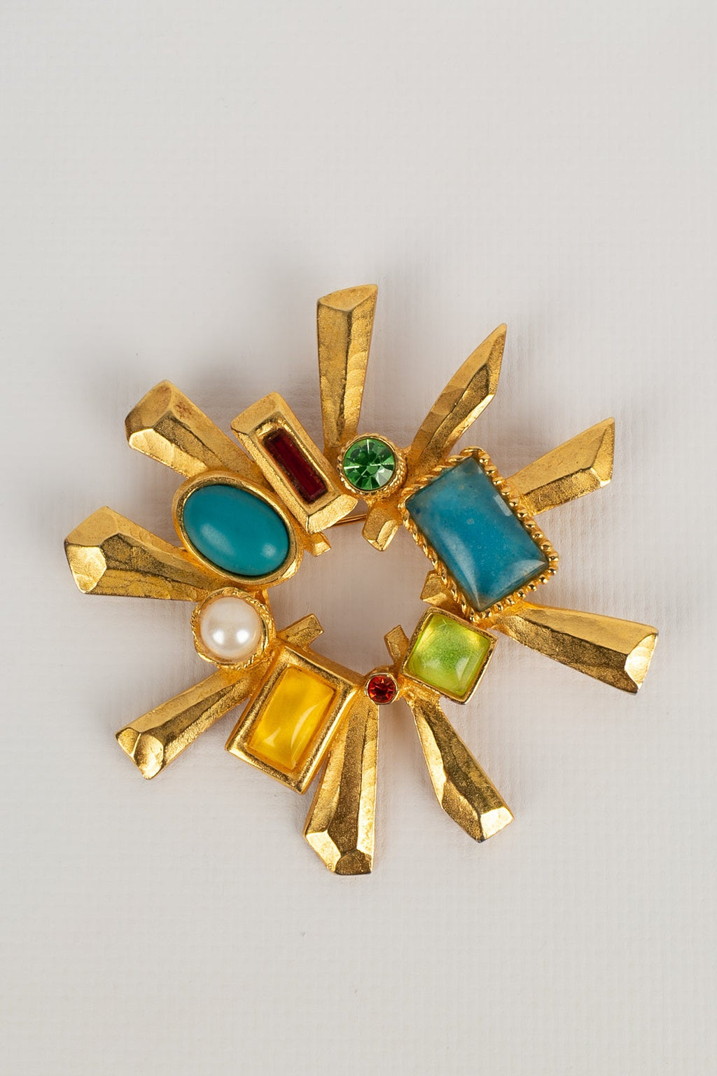 Broche soleil Lacroix