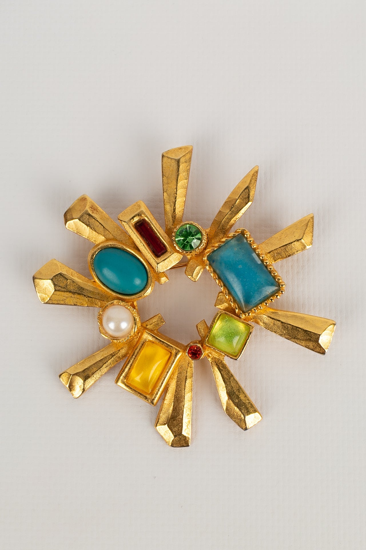 Broche soleil Lacroix