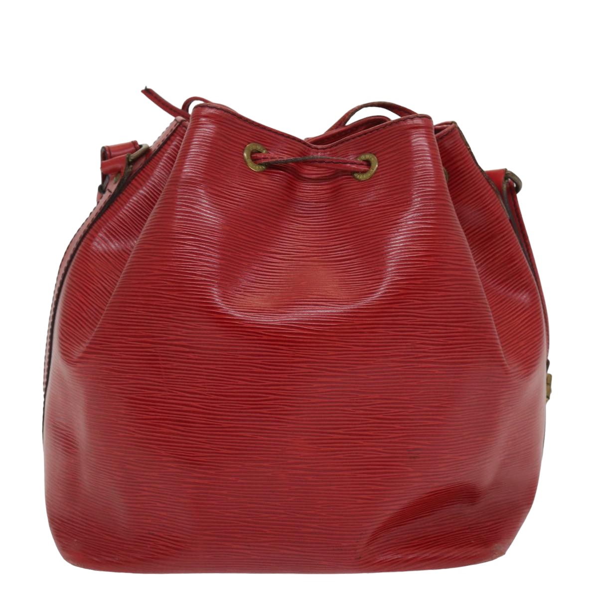 Louis Vuitton Epi Petit Noe Shoulder Bag Red
