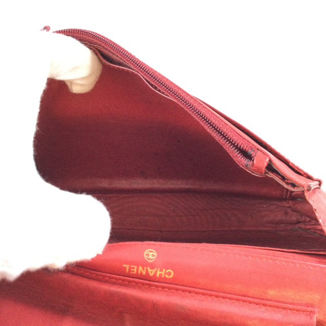 Chanel Patent Leather Wallet on a Chain
