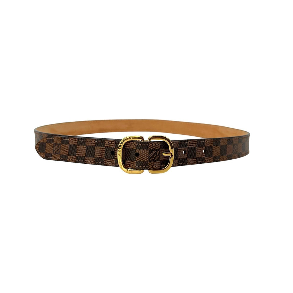 Louis Vuitton Damier Ebene Mini 25MM Belt