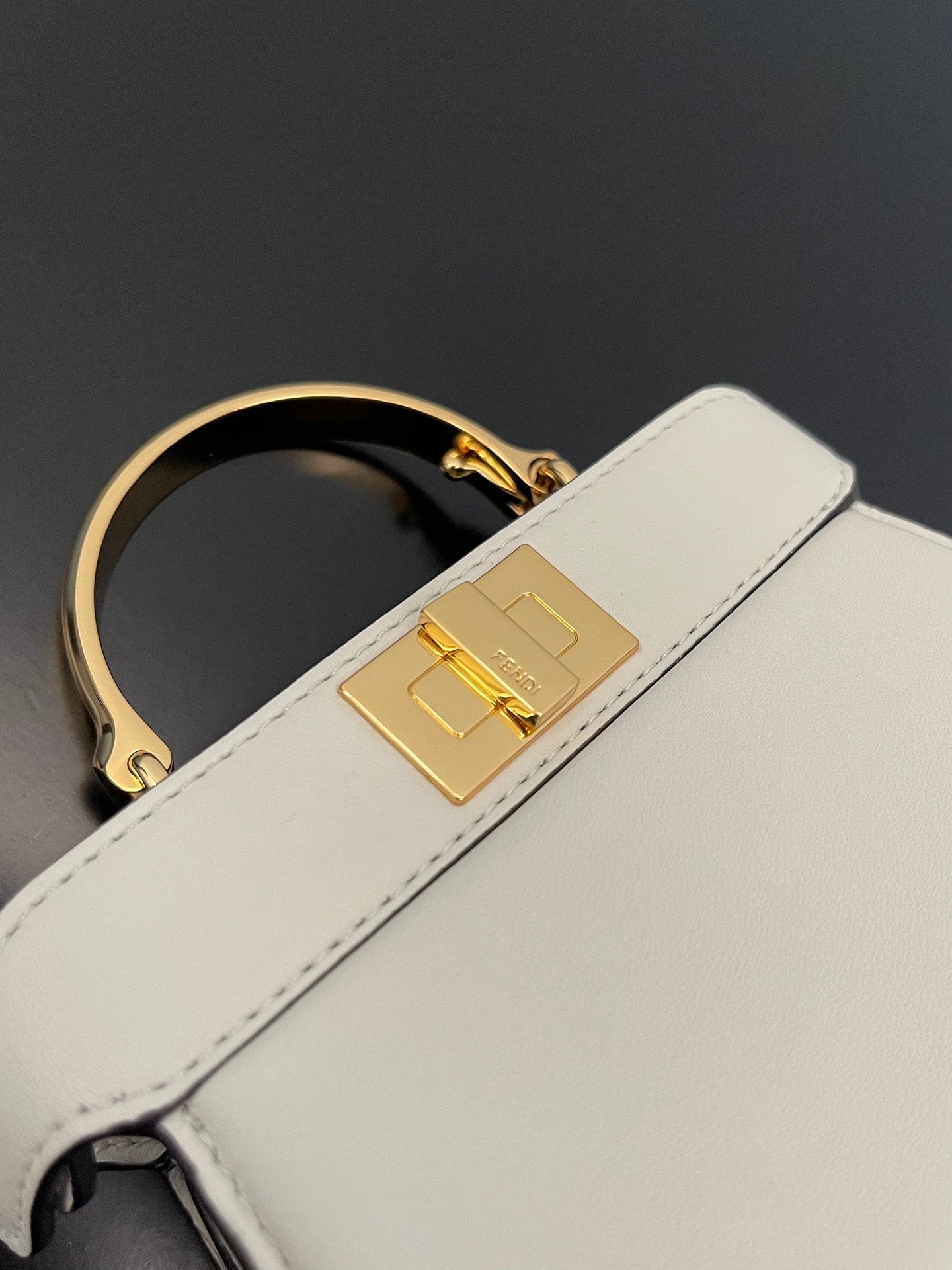 FI GlamI ISeeU Petite White Micro Bag For Woman 11cm/4.5in