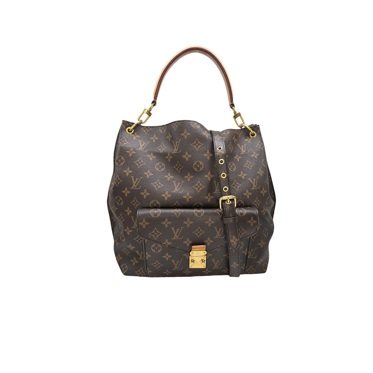 Louis Vuitton 2014 Monogram Canvas Metis Hobo Bag