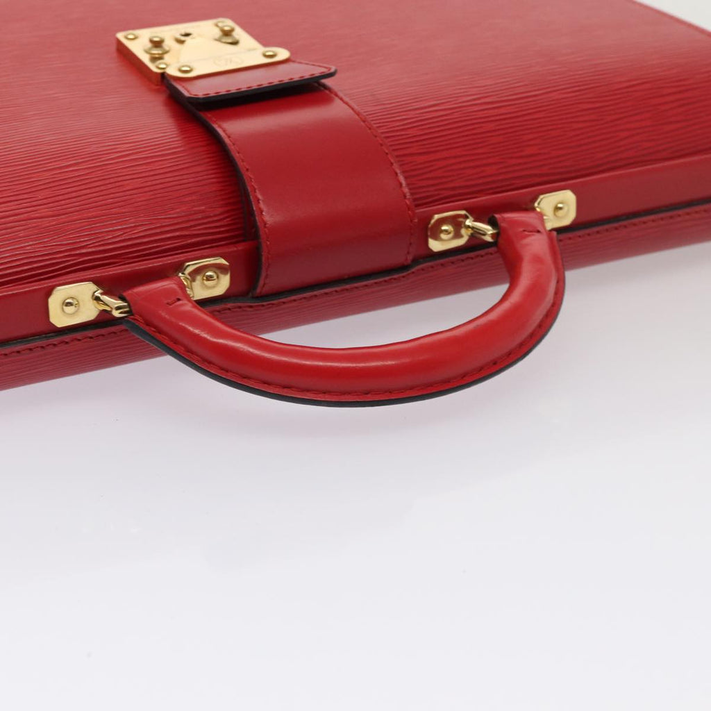 Louis Vuitton Serviette  Leather Briefcase Bag