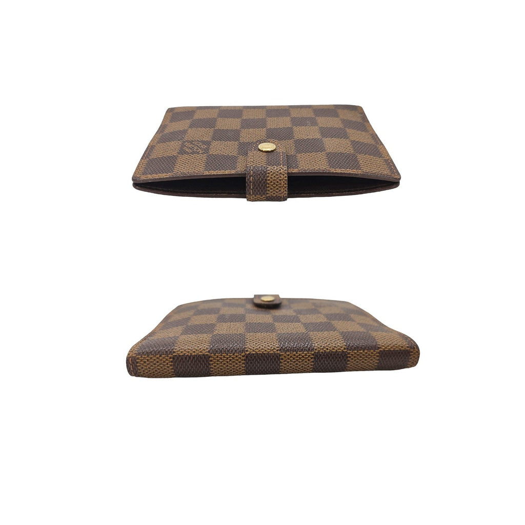 Louis Vuitton Damier Ebene Small Ring Agenda Cover