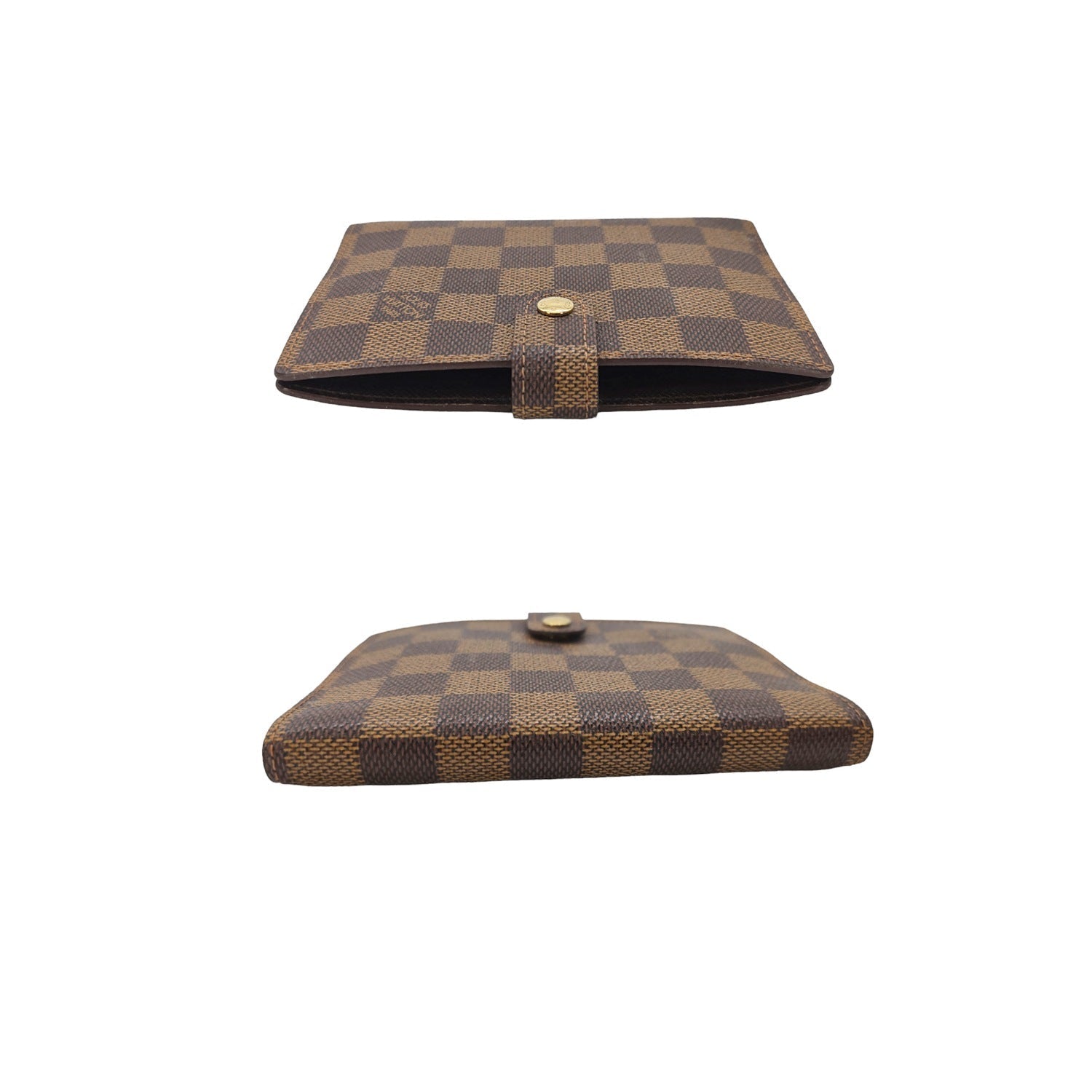 Louis Vuitton Damier Ebene Small Ring Agenda Cover