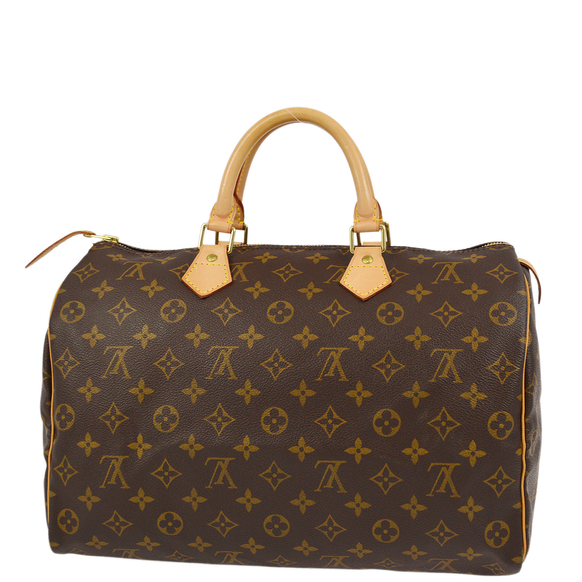Louis Vuitton 1998 Monogram Speedy 35 Handbag M41524