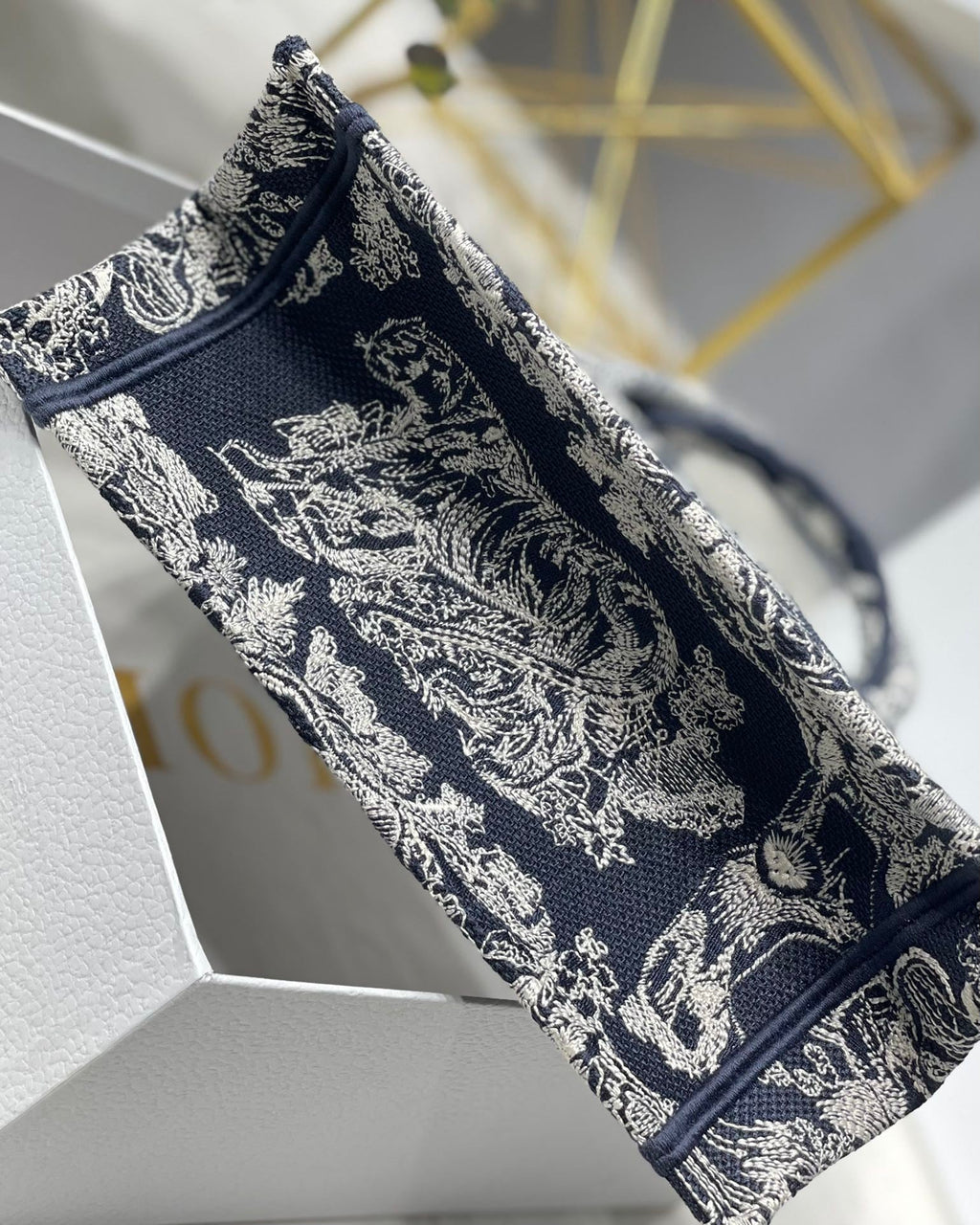 GLAMI Small Book Tote Blue, For Women, WomenÃ¢â‚¬â„¢s Handbags 26.5cm/10.5in CD M1265ZRGO_M928