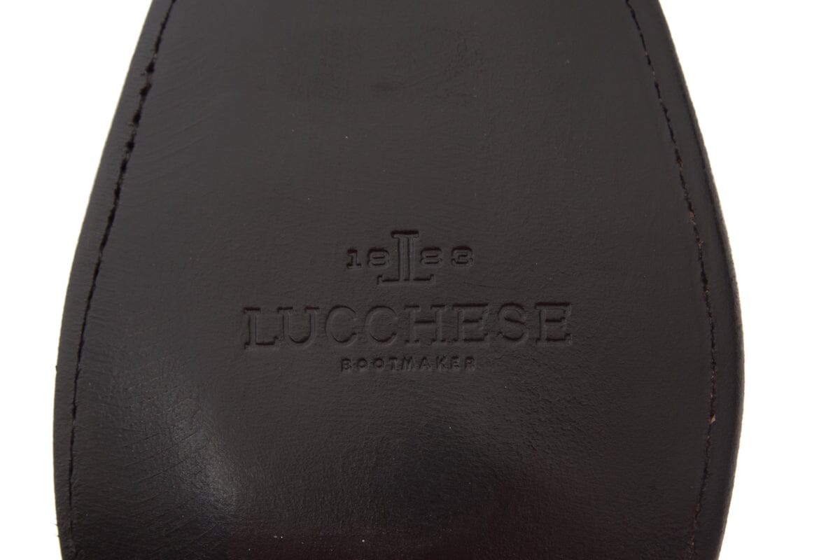 Lucchese Black Silver Studded Boots SZ 10